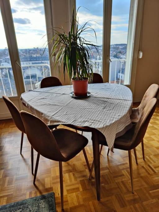 Superbe Appartement Lumineux Avec Vue Imprenable Tours Buitenkant foto